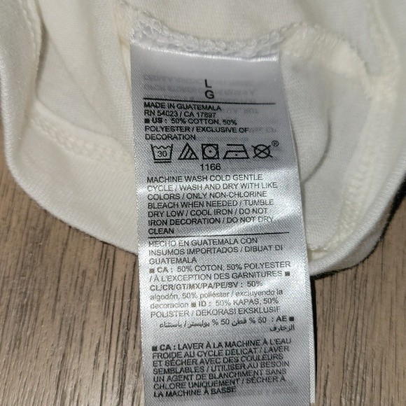 NWT Old Navy Plus Size Palm Trees and Rainbow Graphic T-Shirt Size Large - Picture 3 of 6